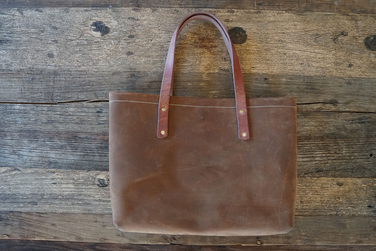 Beard Gang Leather Tote Bag X Collab Wirehaired Griff – Born Free Leather