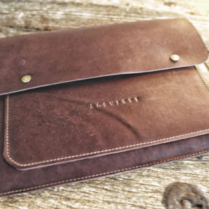 The Trapper Pocket Knife Sheath - Ozark Mountain Leather Works